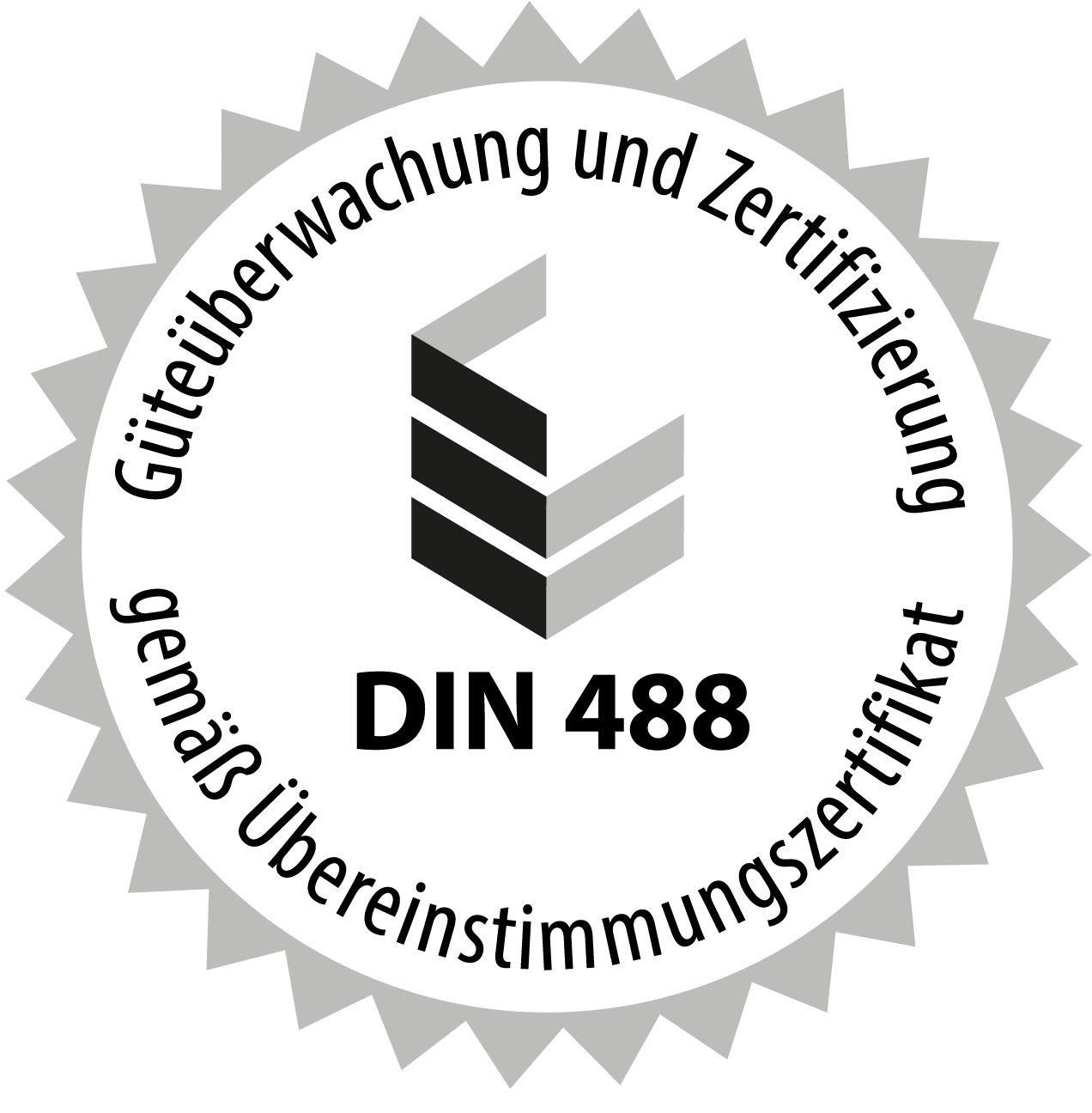 Zertifizierung nach DIN 488